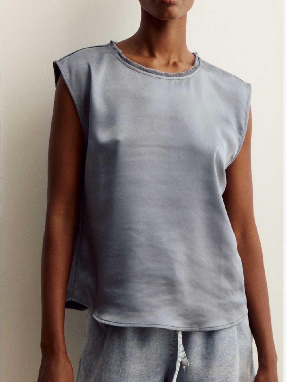 MELISSA NEPTON Willow Cap Sleeve Top